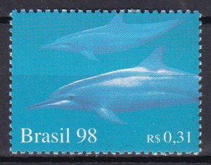 Brazil, Fauna, Dolphins MNH / 1998