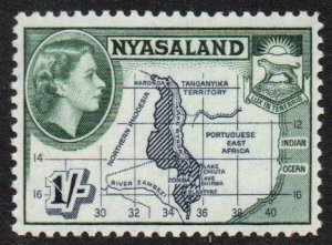 Nyasaland Protectorate Sc #106 Mint Hinged