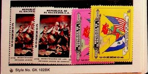 SALVADOR Sc 870-1,C383-4 NH ISSUE OF 1976 - AMERICAN REVOLUTION