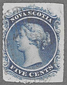 Nova Scotia (1860) - Scott # 10,   Used