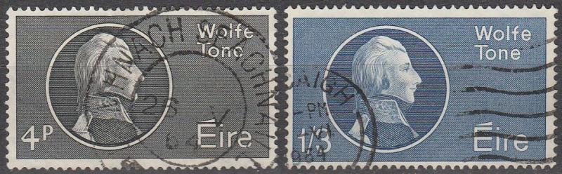 Ireland #192-3 F-VF Used CV $6.25 (D49)