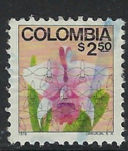 Colombia 862 Used 1978 issue (an5757)