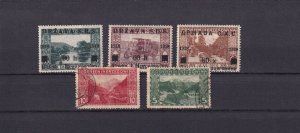 SA23g Bosnia and Herzegovina 1906-1918 Landscapes, some overprinted, used stamps