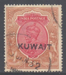 Kuwait Scott 32 - SG26, 1929 George V 2r Postage used