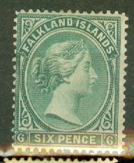 HS: Falkland Islands 3 mint CV $125