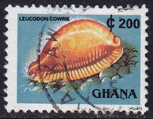 Ghana - 1991 - Scott #1357Ej - used - Shell