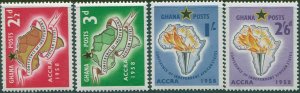 Ghana 1958 SG189-192 Independent African States set MNH