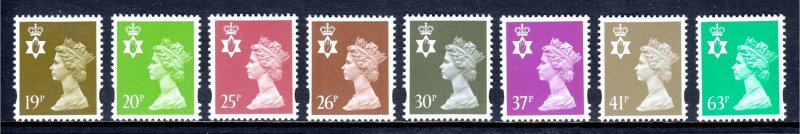 Great Britain (Northern Ireland) - Scott #NIMH57-NIMH64 - MNH - SCV $17