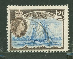 Gilbert & Ellice Islands #69 Used Single