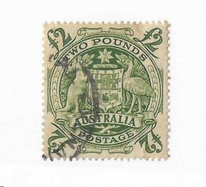 Australia Sc #221 2 pound value used VF