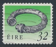 Ireland Eire SG 823a  SC# 794a   Used Broight Collar  Self Adhesive  see  scan