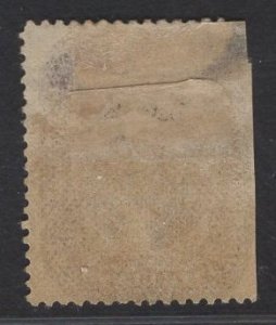 US Stamp #30a 5c Brown Jefferson Type II MINT HINGED w/ faults SCV $2250