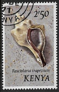 Kenya #47 Used Stamp - Seashell (d)