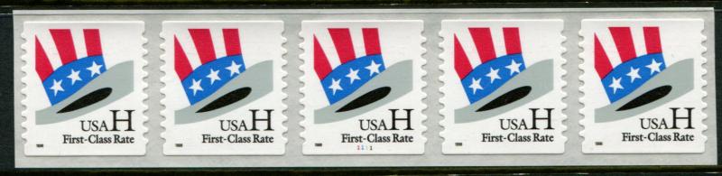 3266 US H Hat SA coil, MNH PNC5 #1111