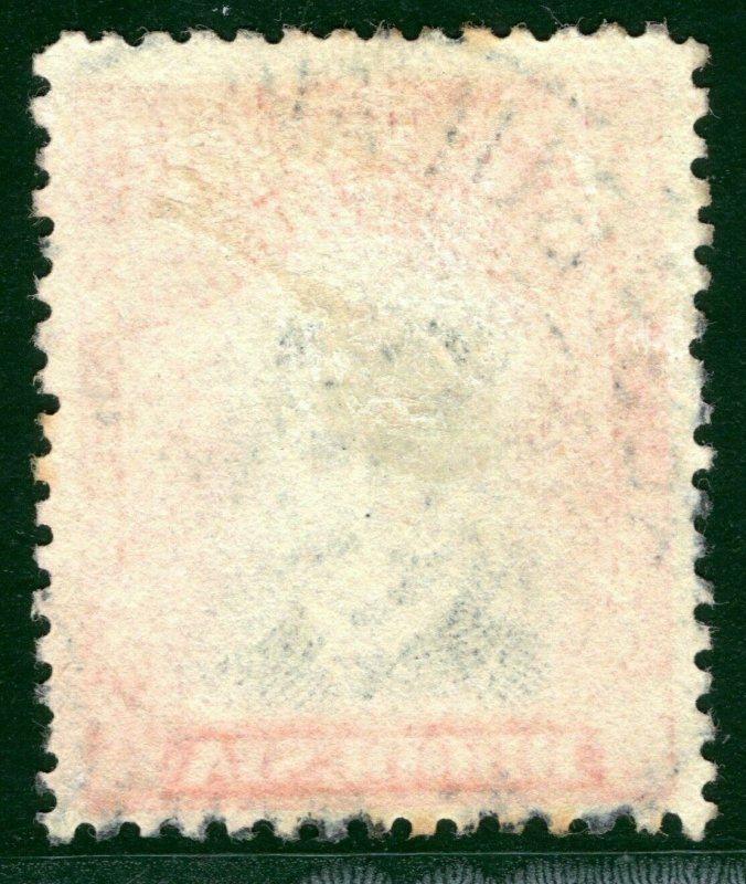 RHODESIA BSACo KGV Admiral SG.294 4d Orange-Vermilion (1922-23) Cat £50 EBLUE39