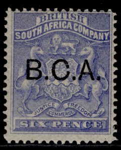 NYASALAND - BCA QV SG4, 6d ultramarine, M MINT. Cat £60.