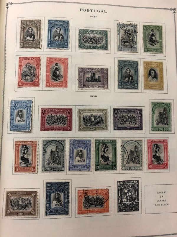 INTERNATIONAL COLLECTION IN SCOTT ALBUM – PORTUGAL TO RUSSIA – 423335