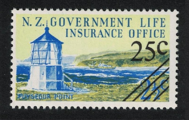 New Zealand Lighthouse Ovpt 1978 MNH SG#L63