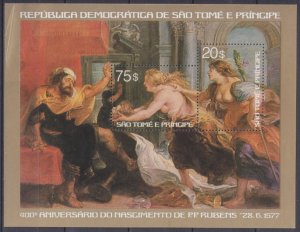 1977 Sao Tome and Principe 458-459/B2 Artist / Peter Paul Rubens 15,00 €