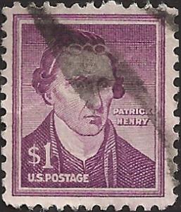 # 1052 USED WET PRINT PATRICK HENRY