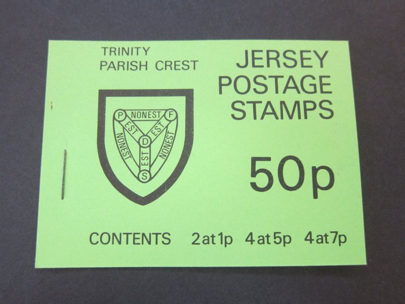 Jersey 1976 Sc 141ab Booklet MNH