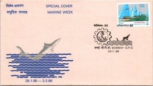 India 1986 - Marine Week - Bombay - F72227