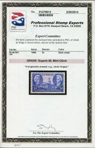 US SCOTT #941, Mint-Sup-OG-NH Graded 98 PSE Cert SMQ $60 (DFP 3/2/20)