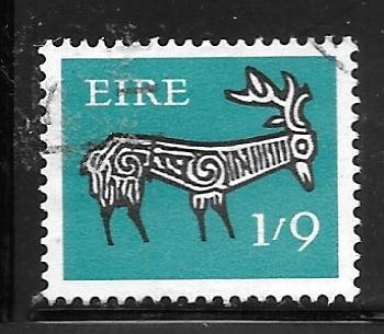 Ireland 262: 1/9 Stylized Stag, 8th Century, used, VF