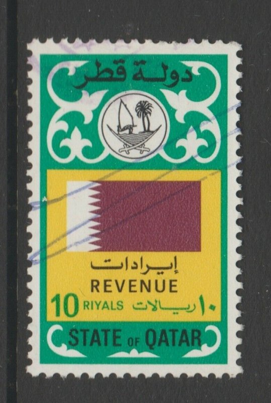 Qatar fiscal Revenue -Cinderella- stamp 3-20-21- 