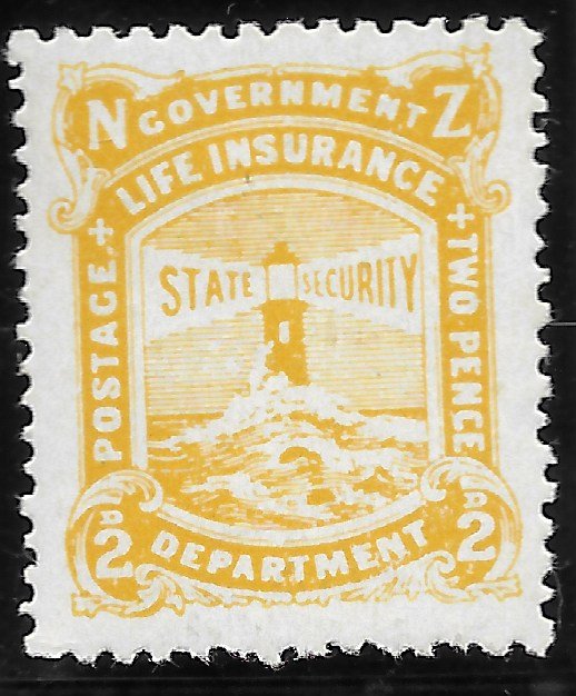 New Zealand OY26 Life Insurance Department 1946-47 MLH