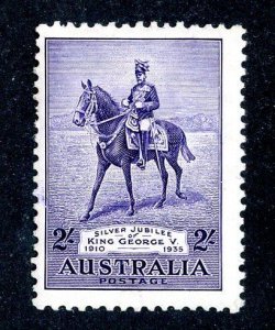 1935 Australia Sc #154 MVLH*cv.$42.50 ( 351 Australia )