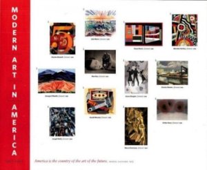 2013 46c Forever Modern Art in America, Sheet of 12 Scott 4748 Mint F/VF NH