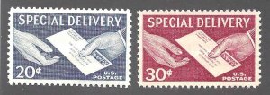 E20,E21 Mint,OG,NH... SCV $0.90