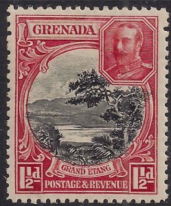 Grenada 1934 - 36 KGV 1 1/2d Badge of Colony MM SG 137  ( M1140 )