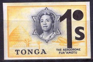 Tonga 1969 Landscapes Overprint 1 Sh. on 6 p. MNH **