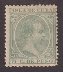 Cuba 144 King Alfonso XIII 1890