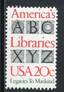 2015 * AMERICAS LIBRARIES * U.S. Postage Stamp MNH   ^