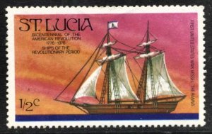 STAMP STATION PERTH - St. Lucia #379 Hanna Ships Issue Used