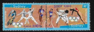 France 2000 Summer Olympics Sydney pair Sc 2784a MNH A1645