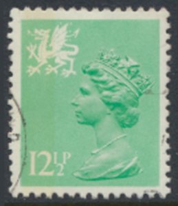 Wales  GB Machin 12½p SG W37  Used  SC# WMMH19  see scans
