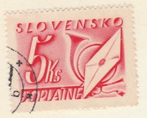 Slovakia / Slovakio     J37     (O)    1942  Postage due  ($$)