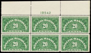 U.S. B.O.B. PLATE BLOCKS QE3b  Mint (ID # 115517)
