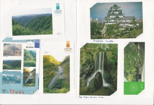 Japan Collection of Post Cards, Photos, & Postal Cards, 34 Pages