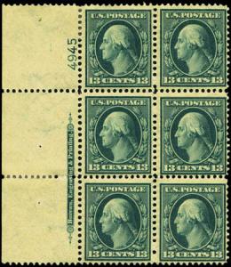 #339 MINT * Scott $500, U.S.; General Issues, 1909, 13