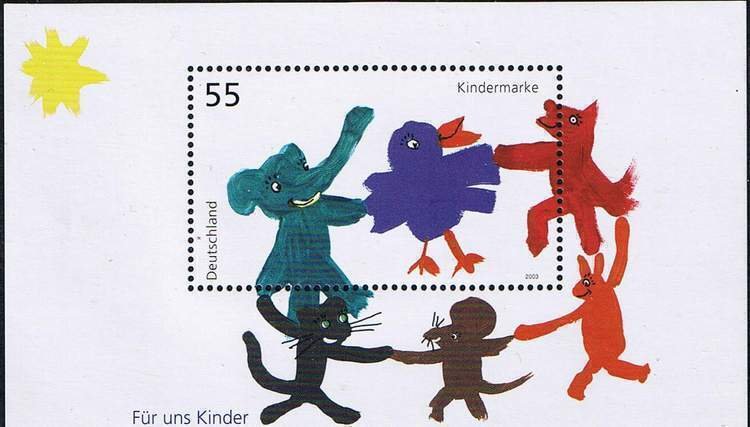 Germany 2003,Sc.#2264 MNH, souvenir sheet, Drawing of animals