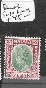 MALAYA PERAK  (P0105BB)  $2.00  SG 101  MOG