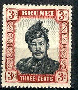 Brunei ; 1952: Sc. # 85: */MH Single Stamp