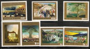 Hungary 2231-37 MNH 1973 Paintings