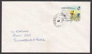 GAMBIA 1983 cover YUNDUM AIRPORT cds........................................T320