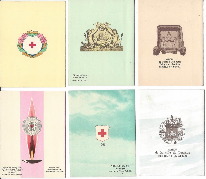 France Semi-Postal Booklets See Scans and Description